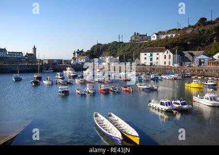 September Sunshine, Porthleven, Cornwall, UK Stock Photo