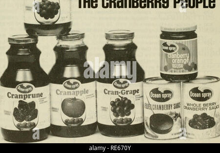 . Cranberries; : the national cranberry magazine. Cranberries. me GRanBeRRU peopie. OCEAN SPRAY CRANBERRIES, INC., PLYMOUTH, MASS. 02360 AN EQUAL OPPORTUNITY EMPLOYER. Please note that these images are extracted from scanned page images that may have been digitally enhanced for readability - coloration and appearance of these illustrations may not perfectly resemble the original work.. Portland, CT [etc. ] : Taylor Pub. Co. [etc. ] Stock Photo