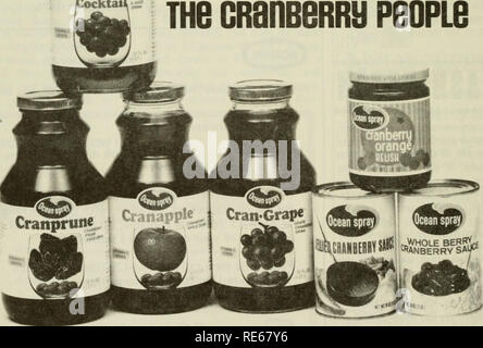 . Cranberries; : the national cranberry magazine. Cranberries. Cranberry Jw»^. OCEAN SPRAY CRANBERRIES, INC., HANSON, MASS. 02341 AN EQUAL OPPORTUNITY EMPLOYER. Please note that these images are extracted from scanned page images that may have been digitally enhanced for readability - coloration and appearance of these illustrations may not perfectly resemble the original work.. Portland, CT [etc. ] : Taylor Pub. Co. [etc. ] Stock Photo