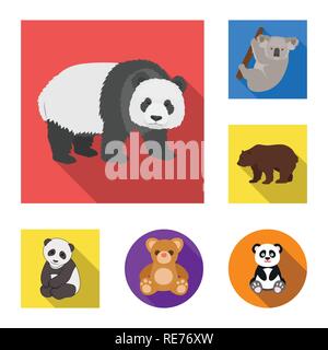 sloth,bear,panda,polar,white,christmas,silhouette,baby,sleep,brown,walk,animal,honey,cute,mascot,zoo,toy,set,vector,icon,illustration,isolated,collection,design,element,graphic,sign,flat,shadow, Vector Vectors , Stock Vector