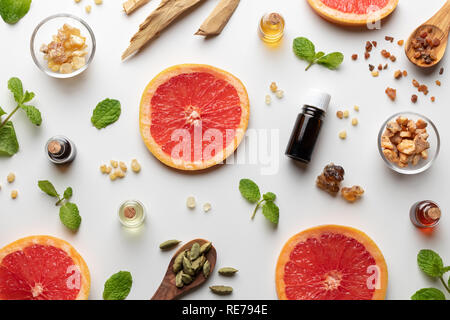 grapefruit and sandalwood