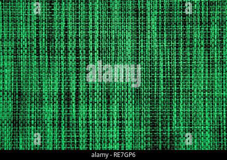 Green tweed texture, green wool pattern, textured salt and pepper style green melange fabric upholstery background Stock Photo