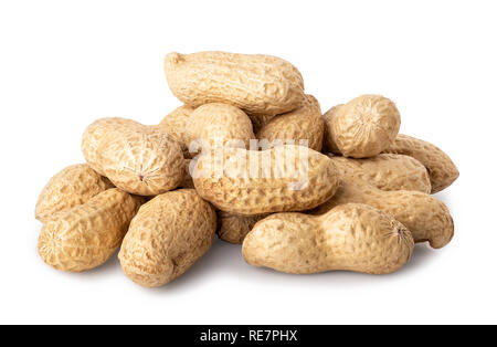 heap of peanuts in shell Stock Photo