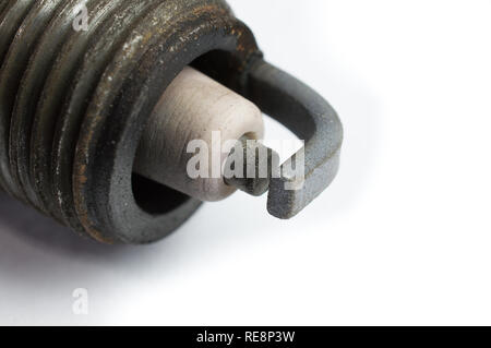 Old Spark Plug Stock Photo