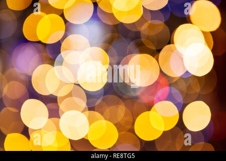 Artistic style. Defocused lights, urban abstract texture background for your ideas Stock Photo