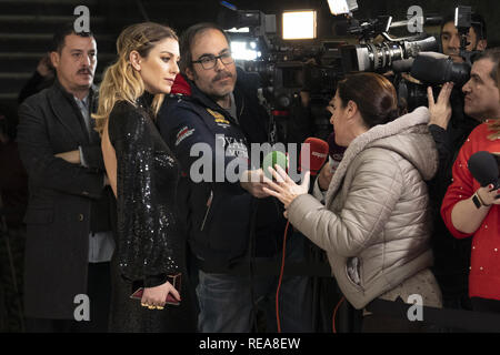 Actress Blanca Suarez attends 'Tiempo Despues (Time After)' film premiere held at Capitol Cinema  Featuring: Blanca Suarez Where: Madrid, Spain When: 20 Dec 2018 Credit: Oscar Gonzalez/WENN.com Stock Photo