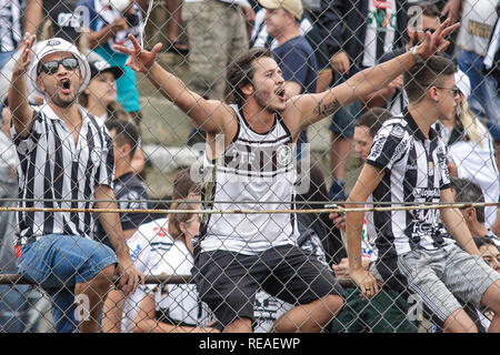 PR - Curitiba - 20/01/2019 - Paranaense 2019, Paran x Oper - Torcida do Operario in the match against Parana Clube in Vila Capanema Stadium for the State Championship 2019. Photo: Gabriel Machado / AGIF Stock Photo