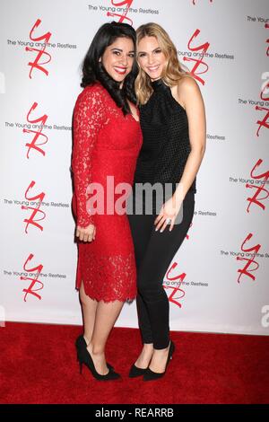 Noemi Gonzalez, Kelly Kruger at arrivals for THE YOUNG AND THE RESTLESS Celebrates 30 Years as TV’s #1 Daytime Drama, CBS Television City, Los Angeles, CA January 17, 2019. Photo By: Priscilla Grant/Everett Collection Stock Photo