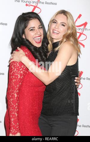 Noemi Gonzalez, Kelly Kruger at arrivals for THE YOUNG AND THE RESTLESS Celebrates 30 Years as TV’s #1 Daytime Drama, CBS Television City, Los Angeles, CA January 17, 2019. Photo By: Priscilla Grant/Everett Collection Stock Photo