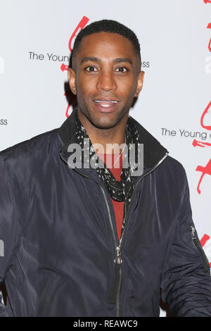 January 17, 2019 - Los Angeles, CA, USA - LOS ANGELES - JAN 17:  Brooks Darnell at the Young and the Restless Celebrates 30 Years at #1 at the CBS Television CIty on January 17, 2019 in Los Angeles, CA (Credit Image: © Kay Blake/ZUMA Wire) Stock Photo