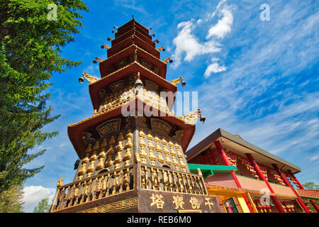 Toronto, Canada-10 October, 2018: Scenic Buddhist Cham Shan Temple on Bayview Avenue Stock Photo