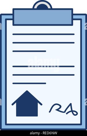 House Document Vector Icon Sign Icon Vector Illustration For Personal And Commercial Use... Clean Look Trendy Icon... Stock Vector