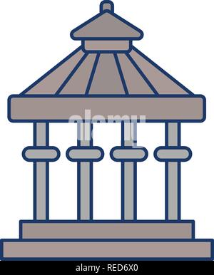 Veranda Vector Icon Sign Icon Vector Illustration For Personal And Commercial Use... Clean Look Trendy Icon... Stock Vector
