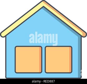 Storage Warehouse Vector Icon Sign Icon Vector Illustration For Personal And Commercial Use... Clean Look Trendy Icon... Stock Vector