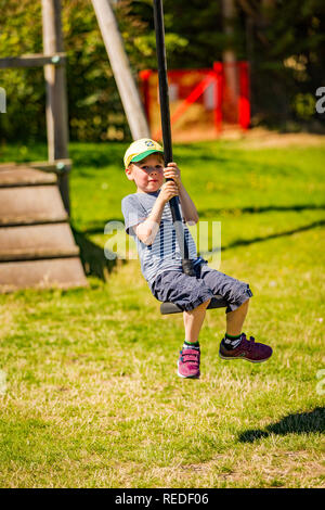 Having fun in the park Stock Photo