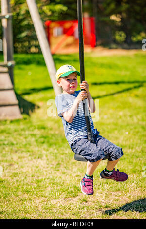 Having fun in the park Stock Photo