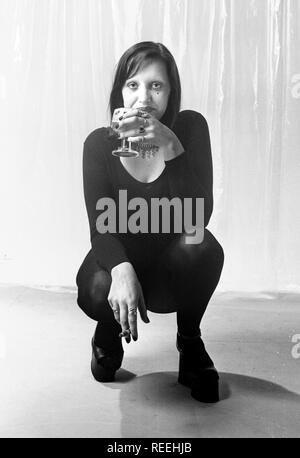 Amsterdam, Netherlands - 1972: Stacia (Stacia Blake) the exotic dancer