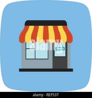 Shop Vector Icon Sign Icon Vector Illustration For Personal And Commercial Use... Clean Look Trendy Icon... Stock Vector
