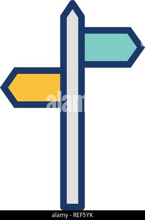 Map directions flat white icons on round color backgrounds. 6 bonus ...