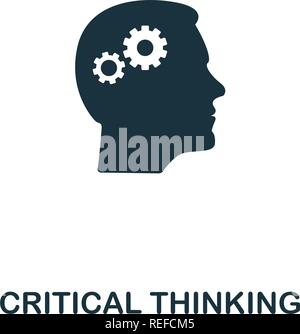 Critical Thinking icon. Premium style design from personality icon collection. Pixel perfect Critical Thinking icon for web design, apps, software, print usage Stock Vector