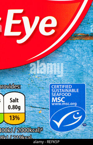 certified sustainable seafood MSC logo choose the blue fish information ...