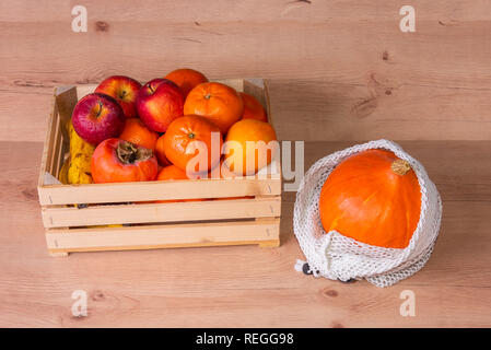 Zero waste home, Natural product, No plastic at home Stock Photo