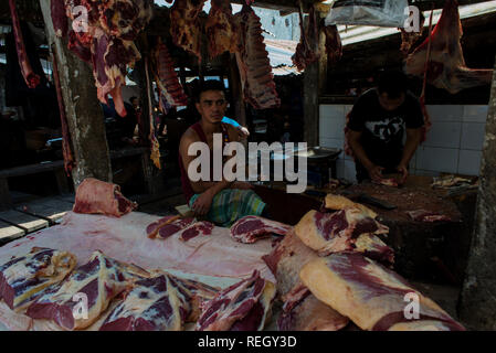 Burra Bazaar in Shillong Stock Photo