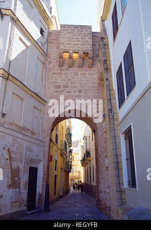 Arco de la Rosa. Cadiz, Spain. Stock Photo