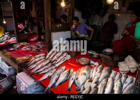 Burra Bazaar in Shillong Stock Photo