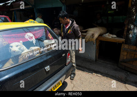 Burra Bazaar in Shillong Stock Photo