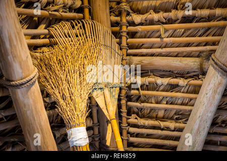 Native (Original) Okinawan Village, Japan Stock Photo