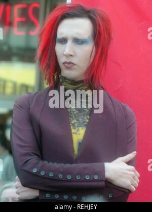 Marilyn Manson 1998 Photo By John Barrett/PHOTOlink Stock Photo