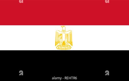 Egypt Flag Stock Vector