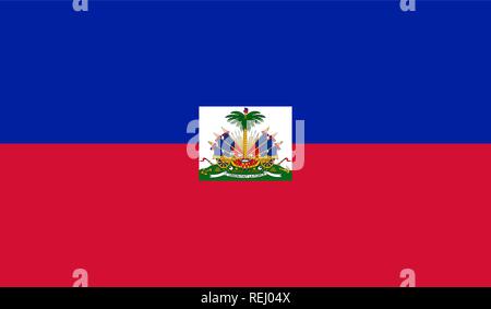 Haiti Flag Stock Vector