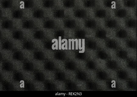 Gray sound acoustic noise absorbing  foam pattern Stock Photo