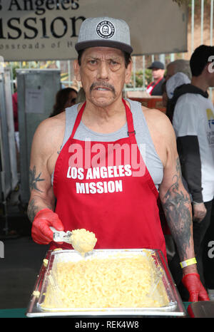 The Los Angeles Mission Christmas Meal to the Homeless  Featuring: Danny Trejo Where: Beverly Hills, California, United States When: 22 Dec 2018 Credit: FayesVision/WENN.com Stock Photo