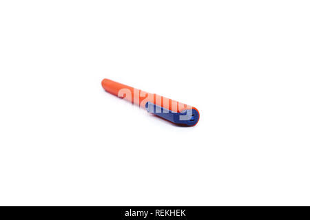 Picture of pen. Isolated on the white background. Stock Photo