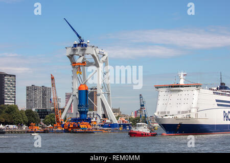 The Van Oord Heavy Lift Vessel Svanen On Walney Extension Offshore the-van-oord-heavy-lift-vessel-svanen-on-walney-extension-offshore