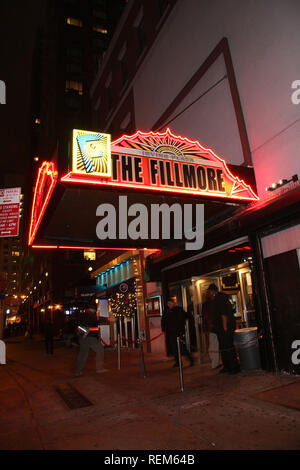 New York, NY - December 09: (Exterior) at The 9th Annual Rush Philanthropic Arts Foundation Youth Holiday Party at Fillmore New York at Irving Plaza o Stock Photo