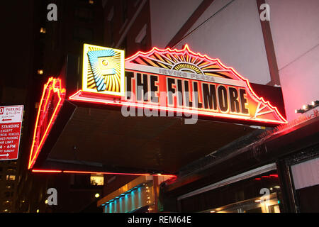 New York, NY - December 09: (Exterior) at The 9th Annual Rush Philanthropic Arts Foundation Youth Holiday Party at Fillmore New York at Irving Plaza o Stock Photo