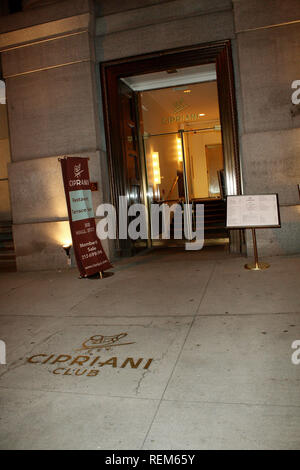 New York, NY - November 05: (Exterior) at the 2009 North Shore Animal League Dogcatemy Celebrity Gala at Cipriani, Wall Street on Thursday, November 5 Stock Photo