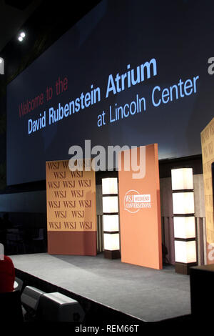 New York, NY - October 29: (Exterior) at Wall Street Journal Conversations with Soulja Boy discussing Social Media at David Rubenstein Atrium on Frida Stock Photo