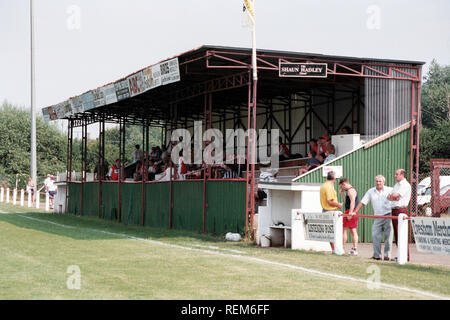 General view of Evesham United FC Football Ground, Common Road, Evesham ...