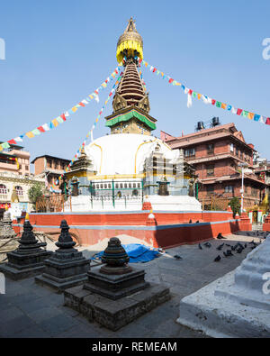Kathesimbhu stupa, Kathmandu, Nepal Stock Photo