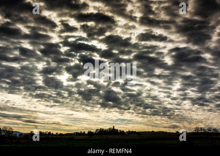 Stormy sky Stock Photo