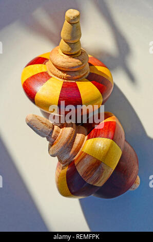 Hand-Crafted Toys Stock Photo