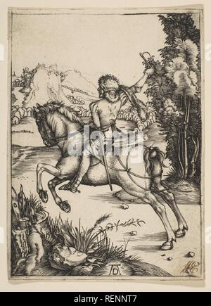 The Little Courier. Artist: Albrecht Dürer (German, Nuremberg 1471-1528 Nuremberg). Date: n.d.. Museum: Metropolitan Museum of Art, New York, USA. Stock Photo