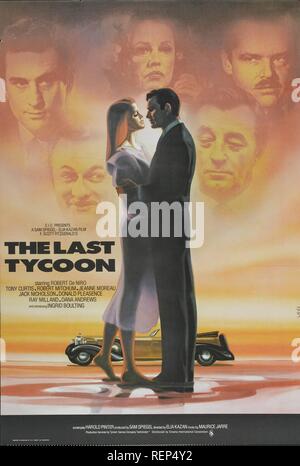 The Last Tycoon Year : 1976 USA Director : Elia Kazan Poster (USA) Stock Photo