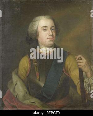 Portrait of William IV, Prince of Orange. Dating: c. 1745. Place: Holland. Measurements: h 81 cm × w 69.5 cm × t 3.5 cm. Museum: Rijksmuseum, Amsterdam. Stock Photo