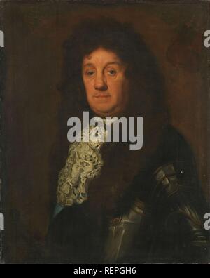 Portrait of Cornelis Tromp (1629-91), vice-admiral of Holland and West Friesland. Dating: 1640 - 1690. Measurements: h 80 cm × w 64 cm; d 13.5 cm. Museum: Rijksmuseum, Amsterdam. Author: David van der Plas. Stock Photo